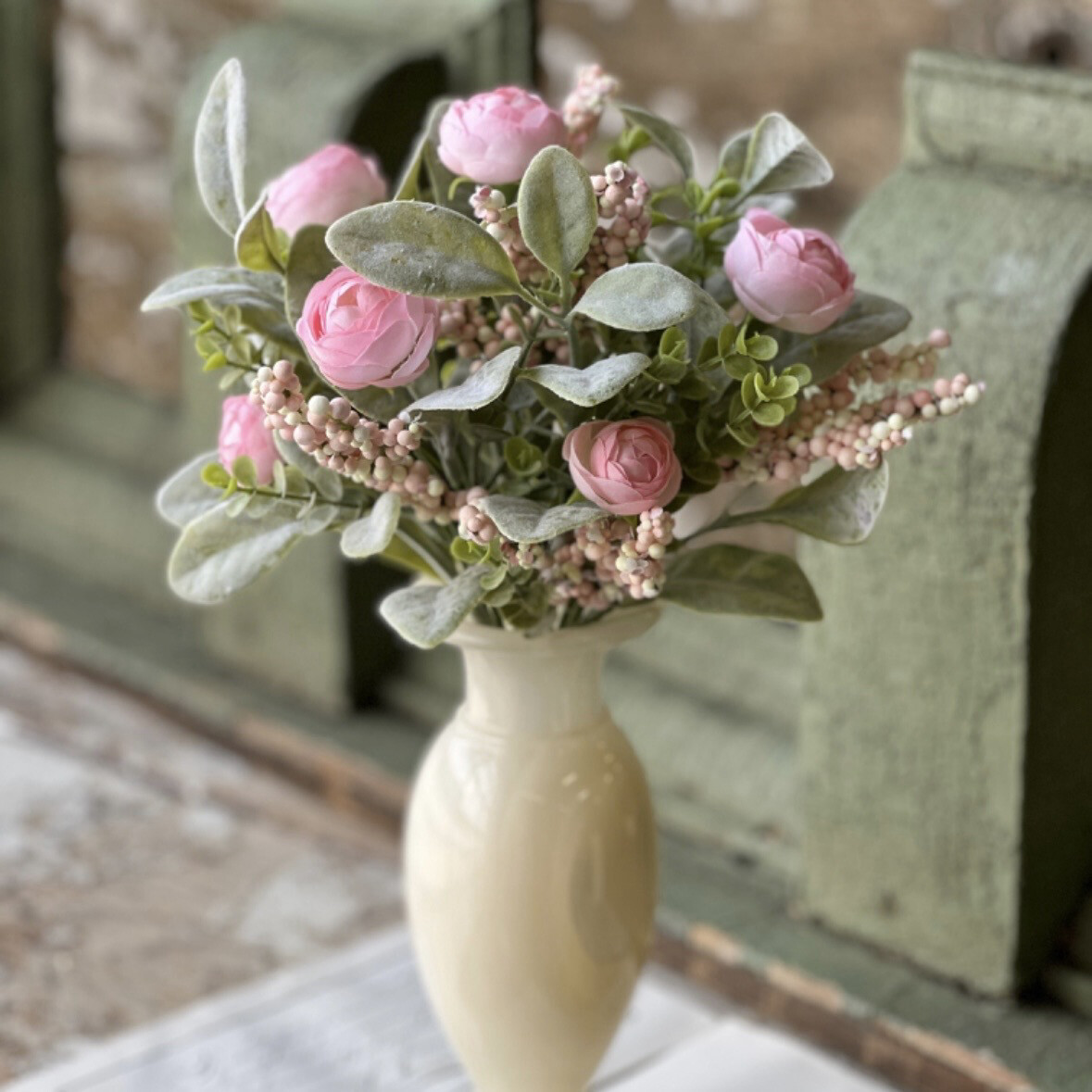 Lan 11&quot; Pink Debutante Blooms Bush