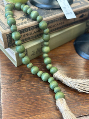 AUD Olive Beads 31&quot;