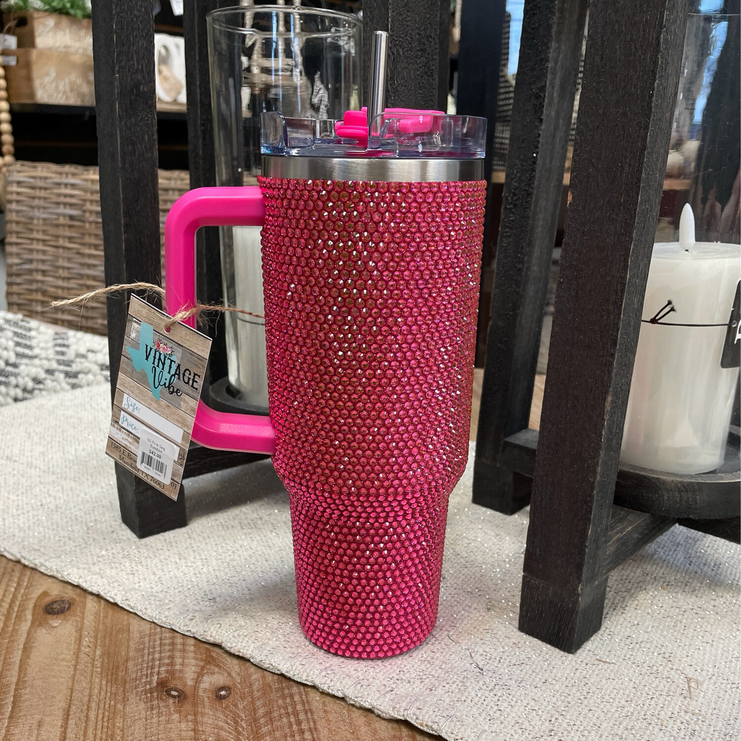 SS Pink Seq. Tumbler