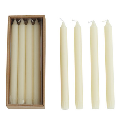 CCO 12ct 10&quot; Unscented Taper Candles