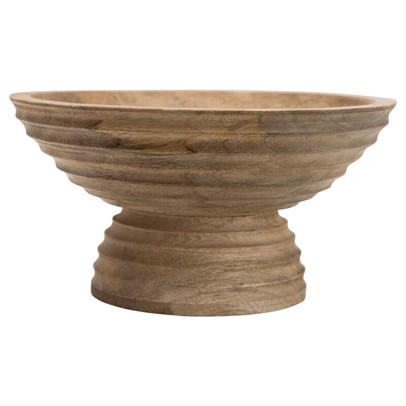 CCO Bowl Mango Ridged Footed