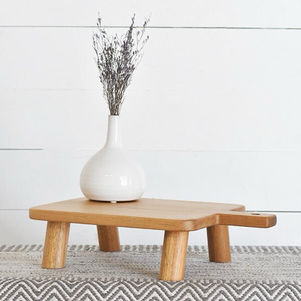 Pdg 16&quot; Acacia Wood Serving Board w/feet