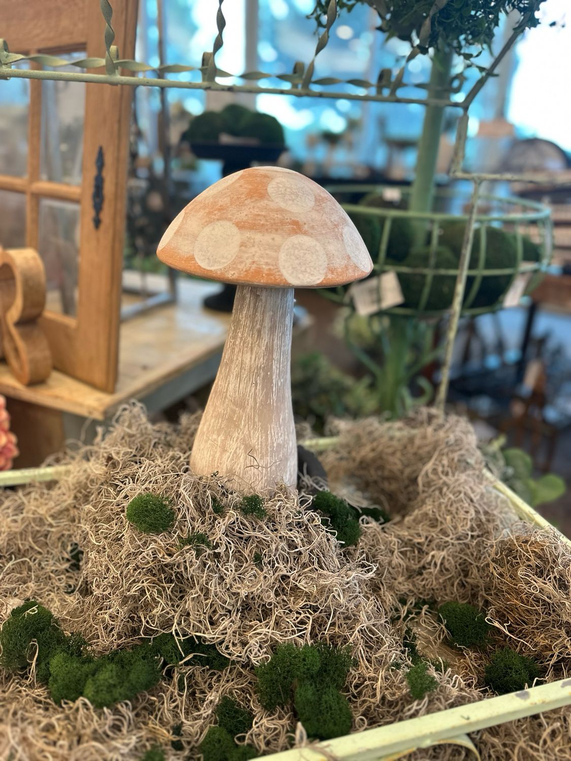 Cima Mushroom Tan Large 16&quot;