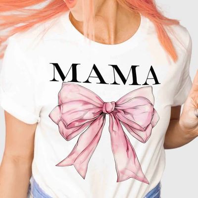 JC mama bow pink Xl 