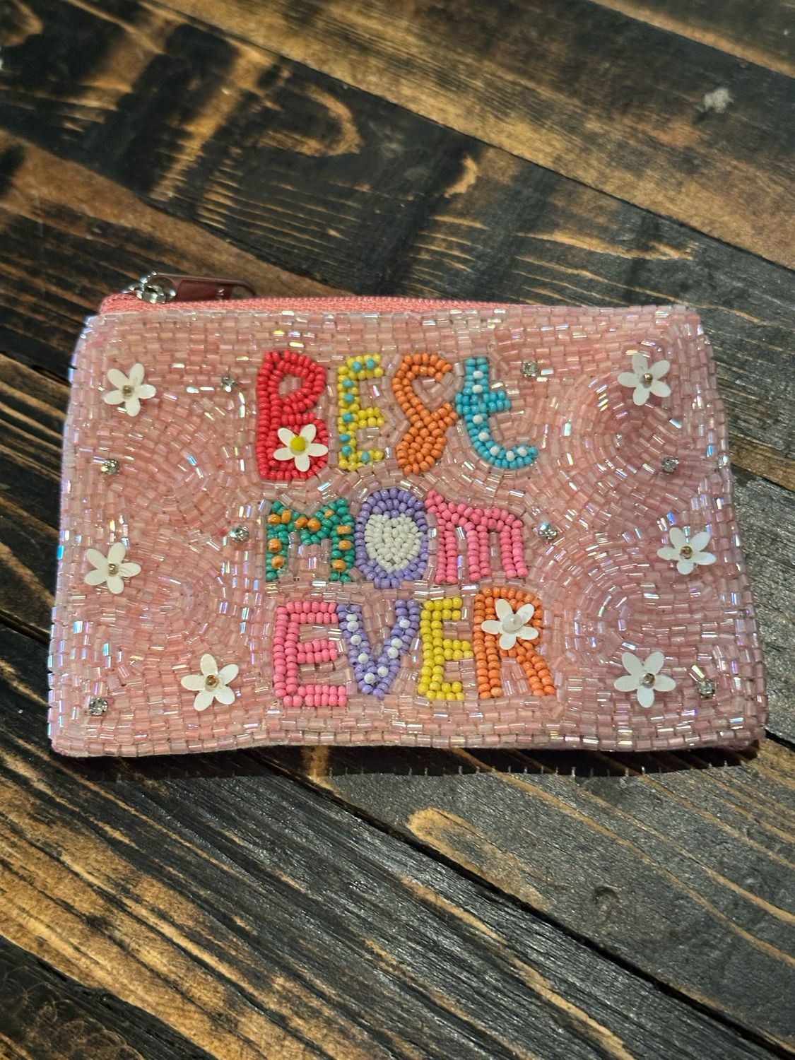 DAV beaded coin best mom ever 