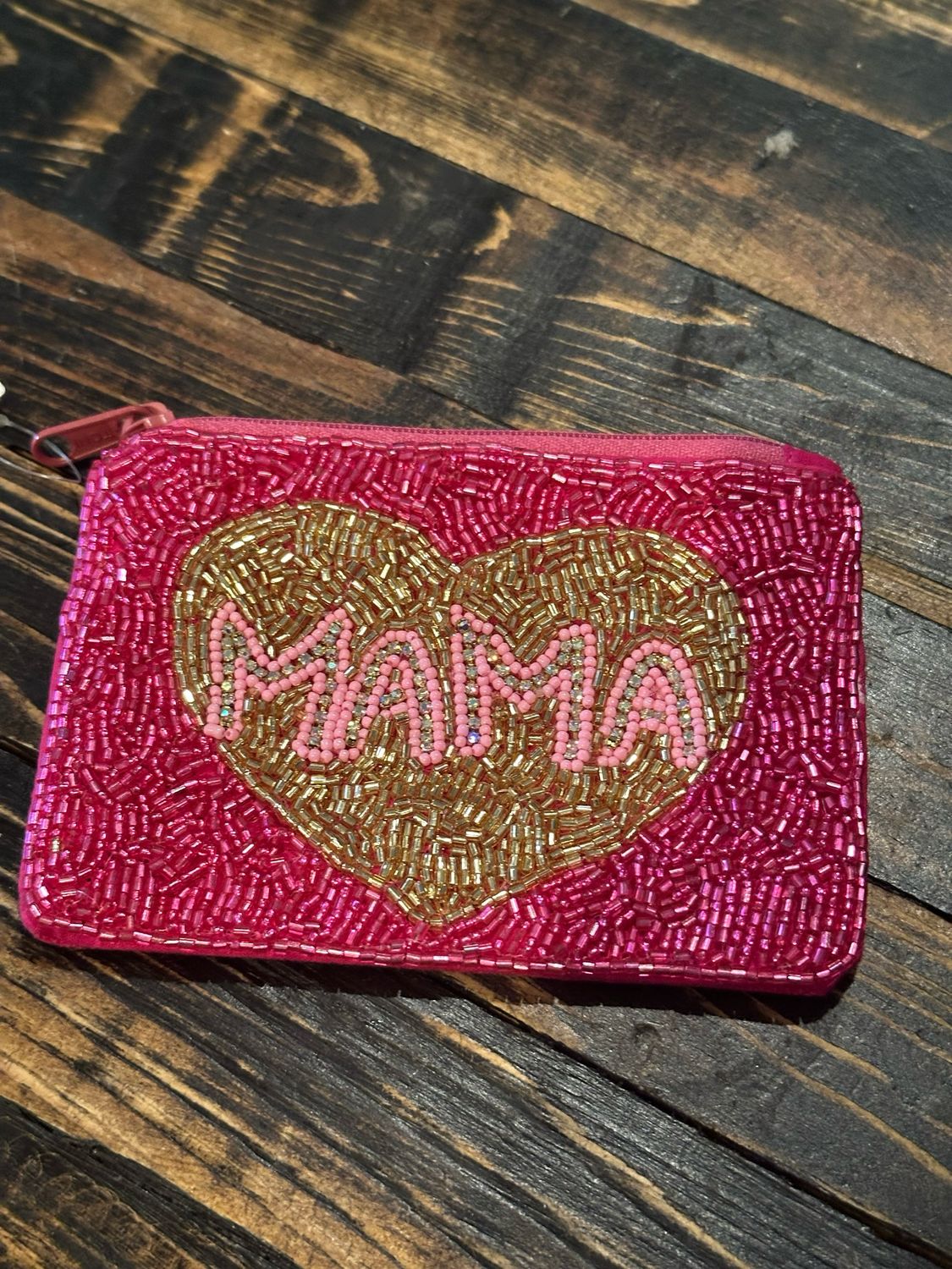 DAV beaded mama coin 