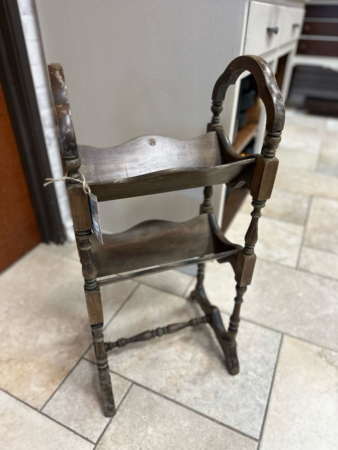 Antique Magazine Rack 14.5x30x12.3