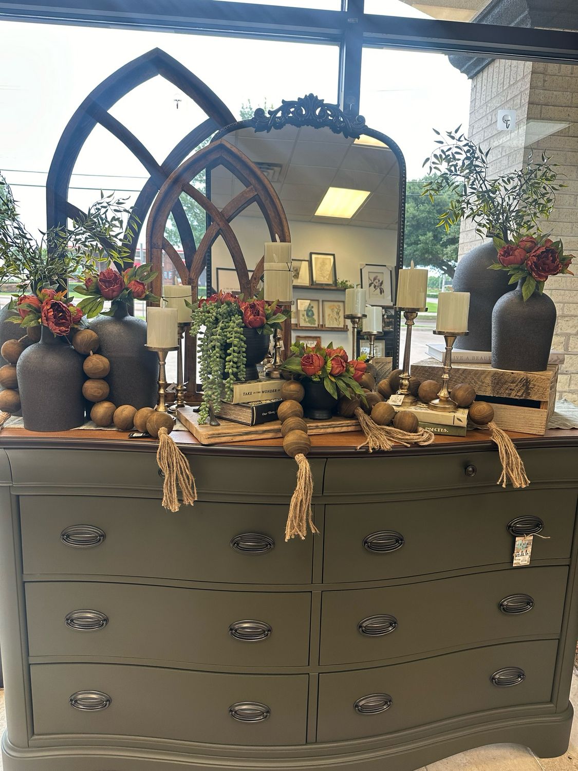 VV Collard Tall Dresser 69x22x40