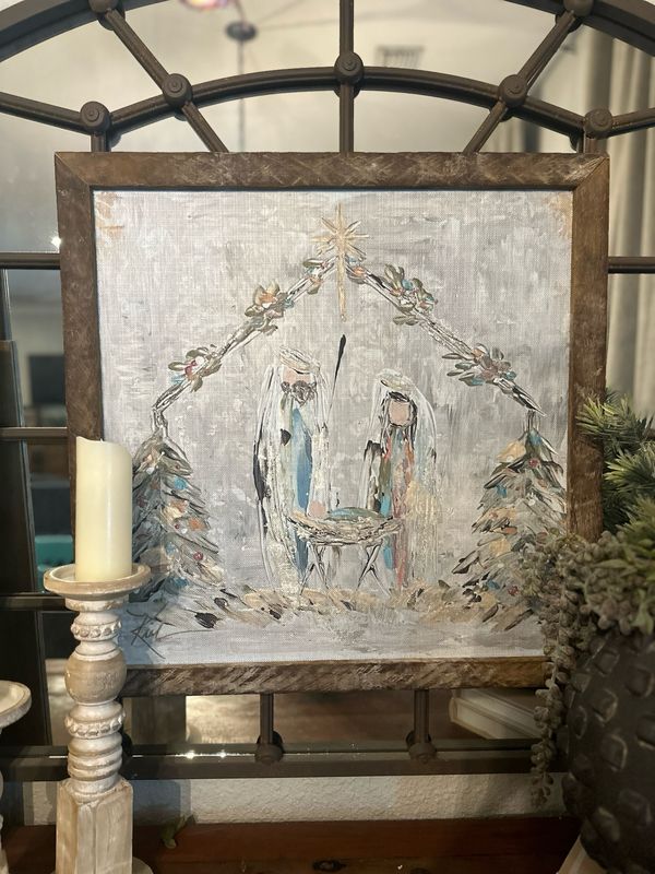 SCM 24x24 Pastel Holy Family