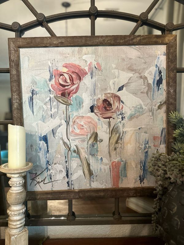 SCM 24x24 Rose Trio