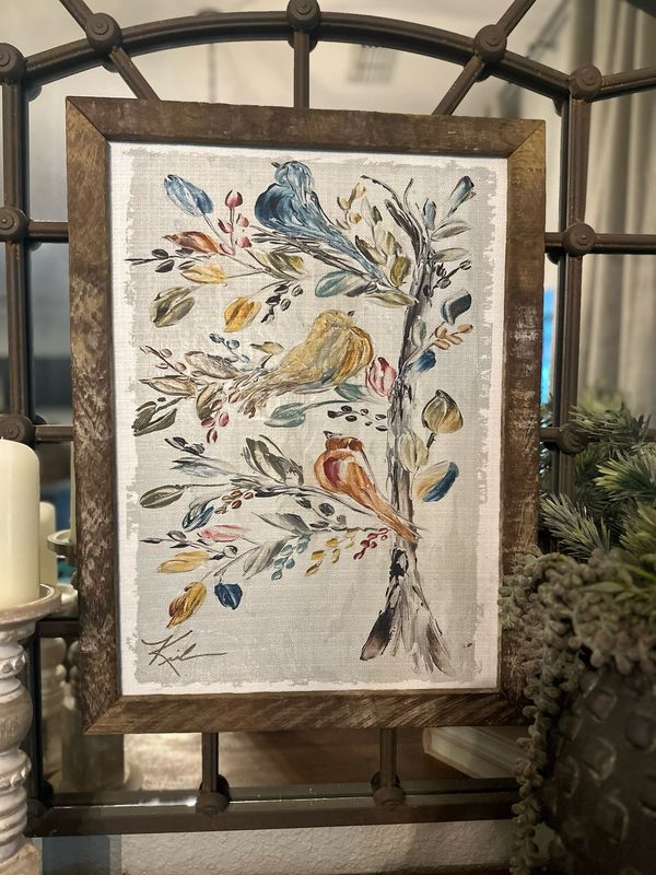 SCM 18x24 Birds In Tree