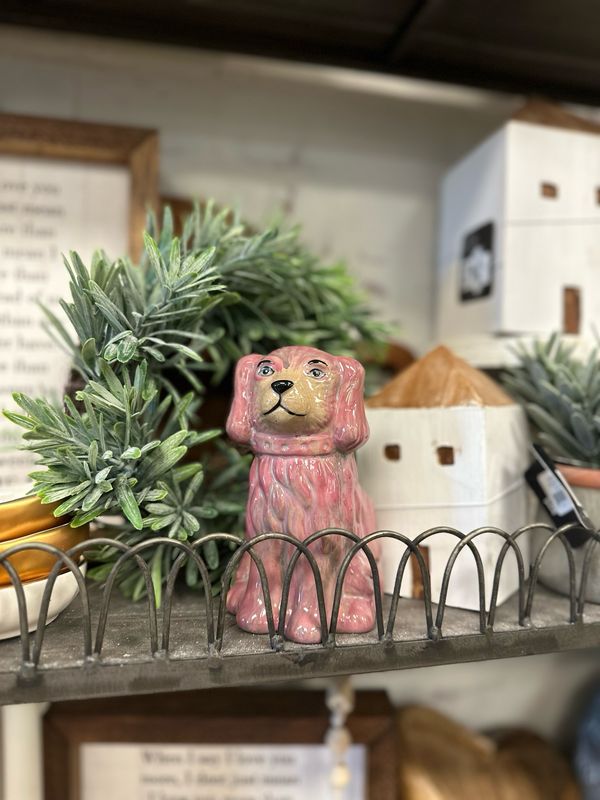 CCO Vint Dog Planter