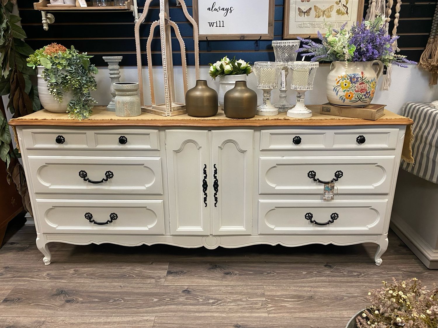 VV White Cent Dresser 74x19.25x31 sale 