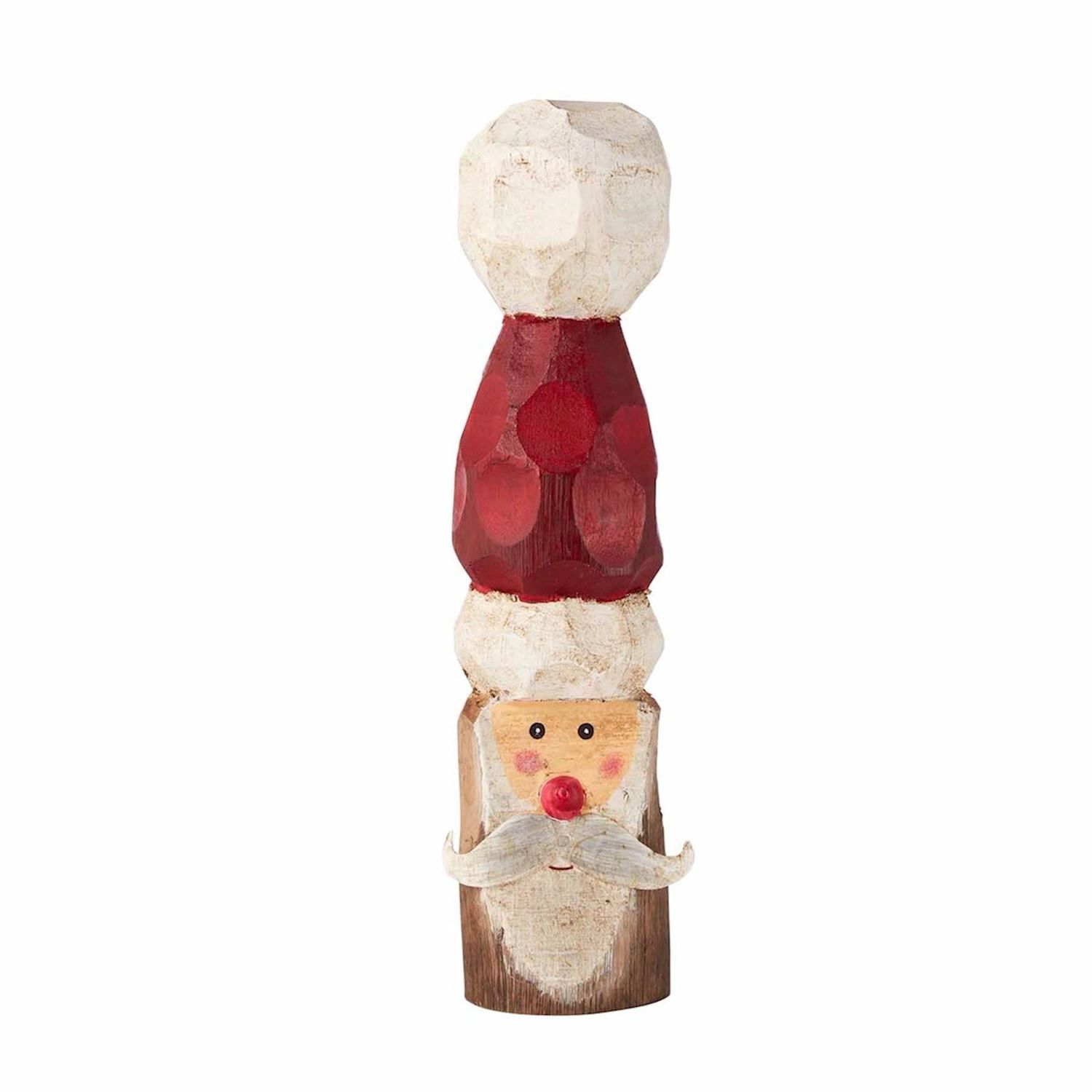 MP 12.25"  Sm Santa Wood Block