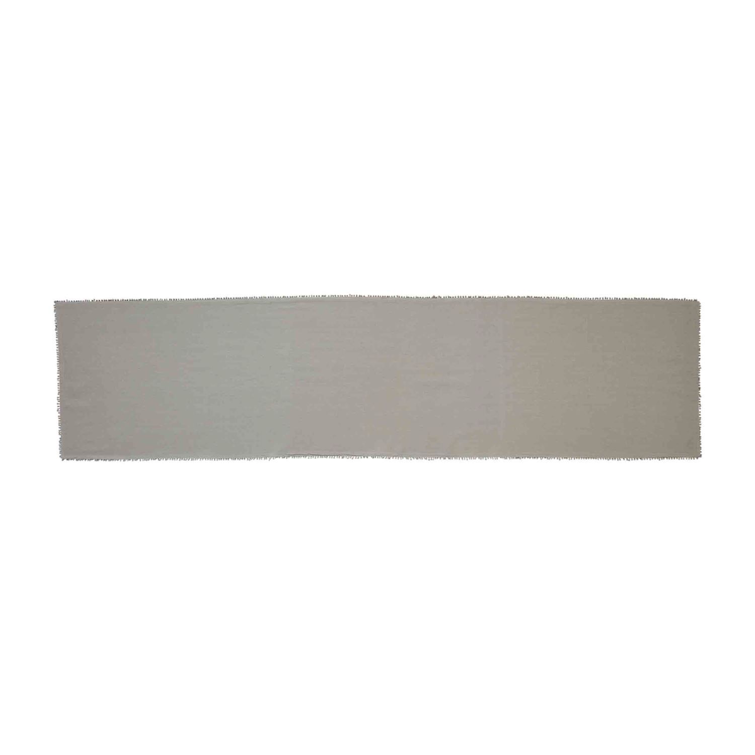 MP Gray Pom Pom Trim Runner
