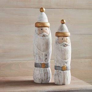 MP Short Santa Wood Sitter 12&quot;