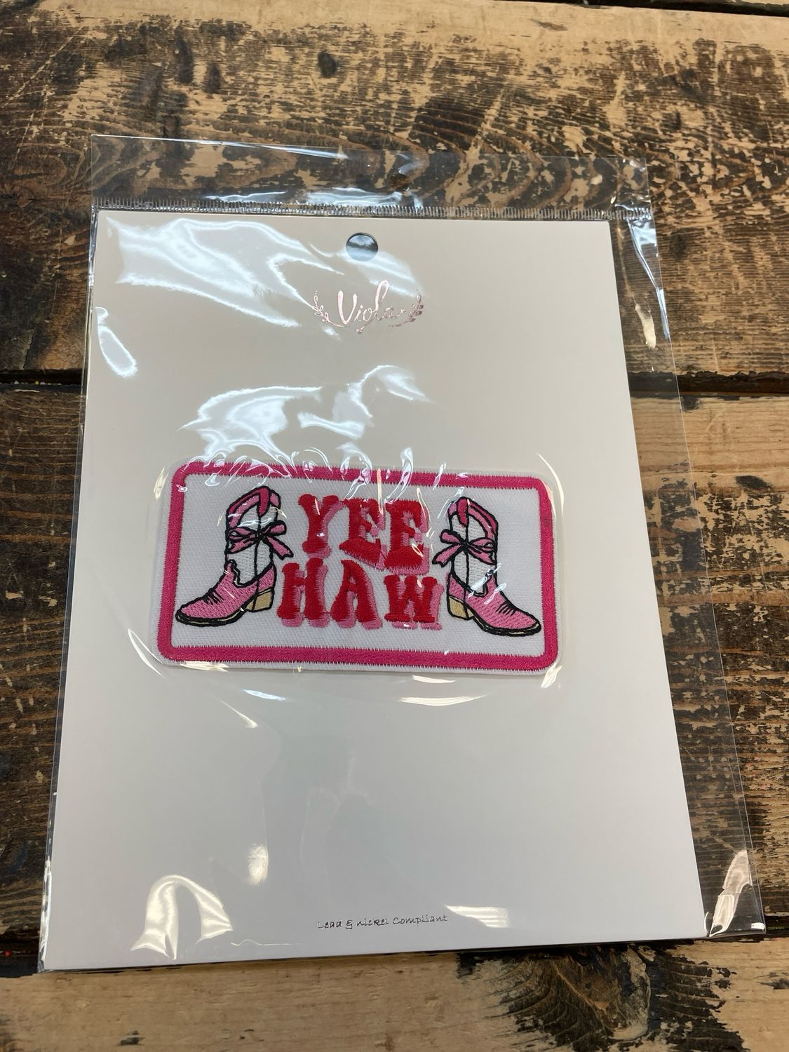 DV 1pk Yee Haw Patch