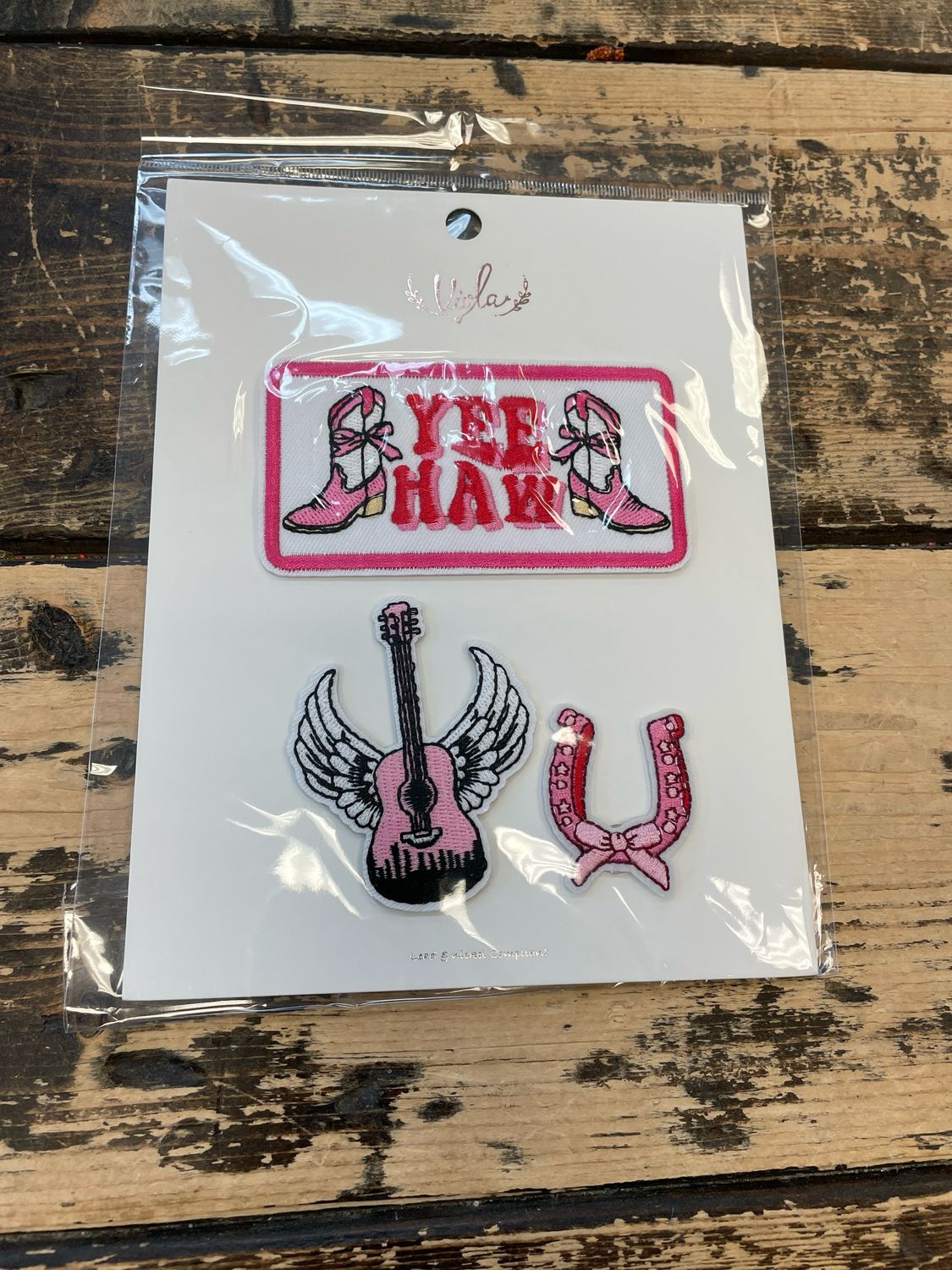DV 3pk Yee Haw Patches