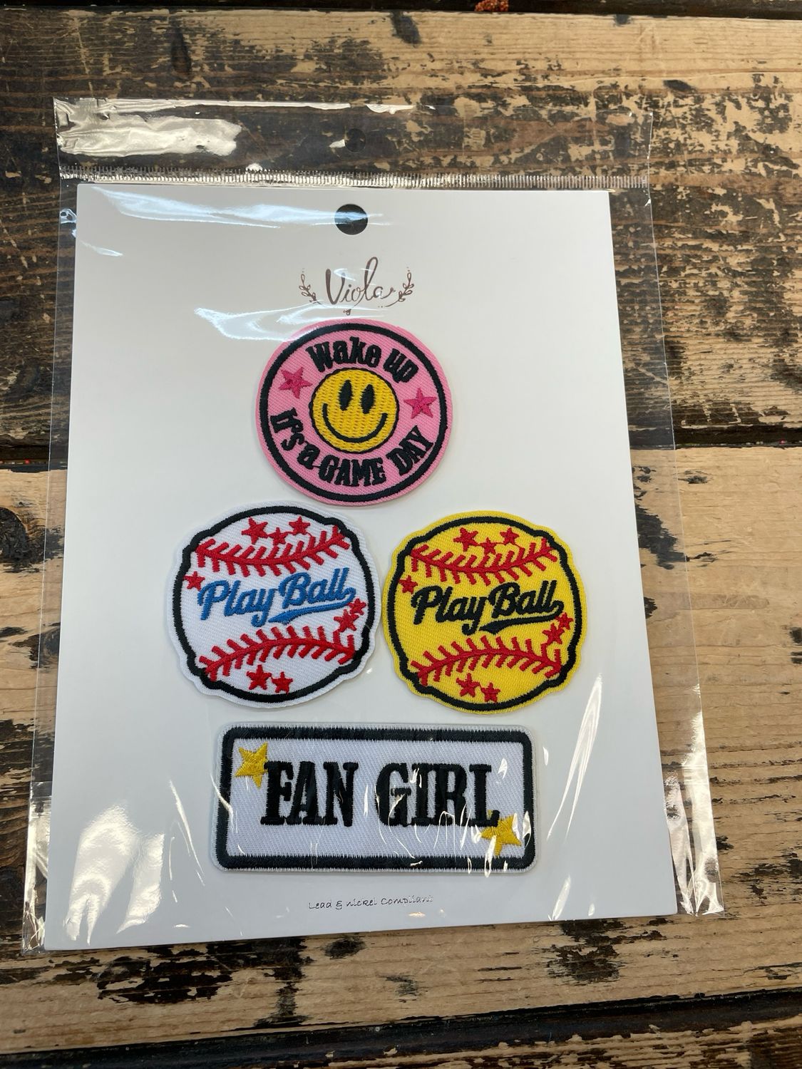 DV 4pk Game Day Patches