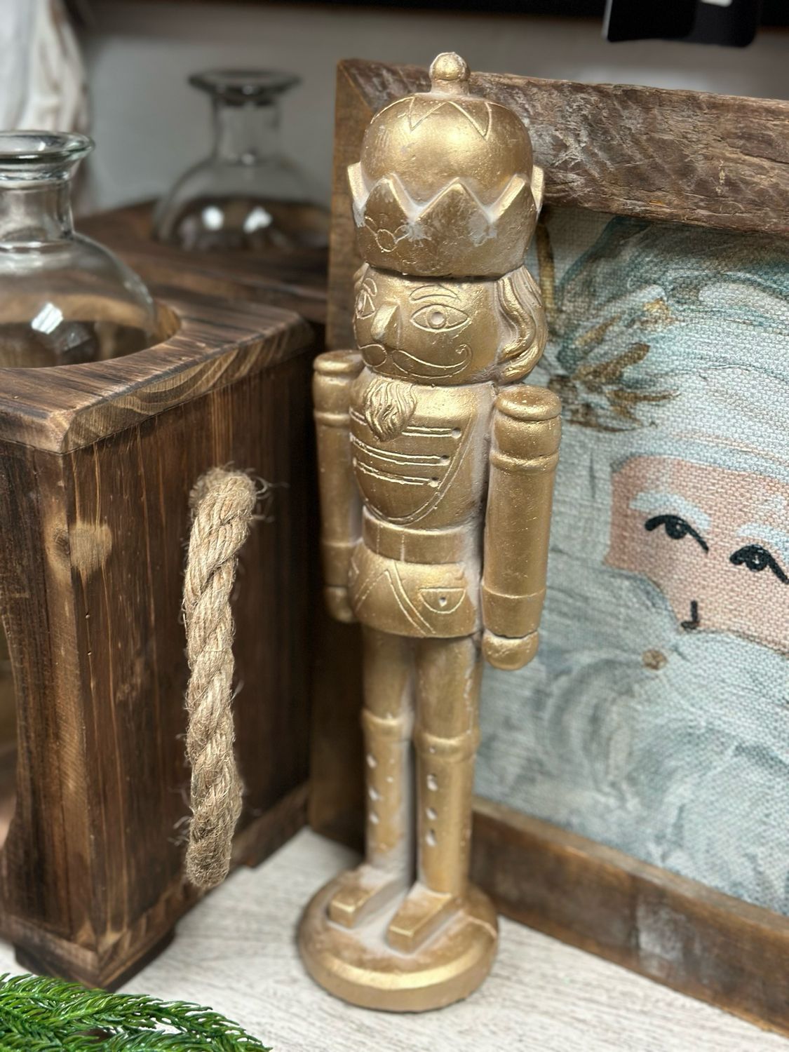 PDG 12.25&quot; Crown Gold Nutcracker