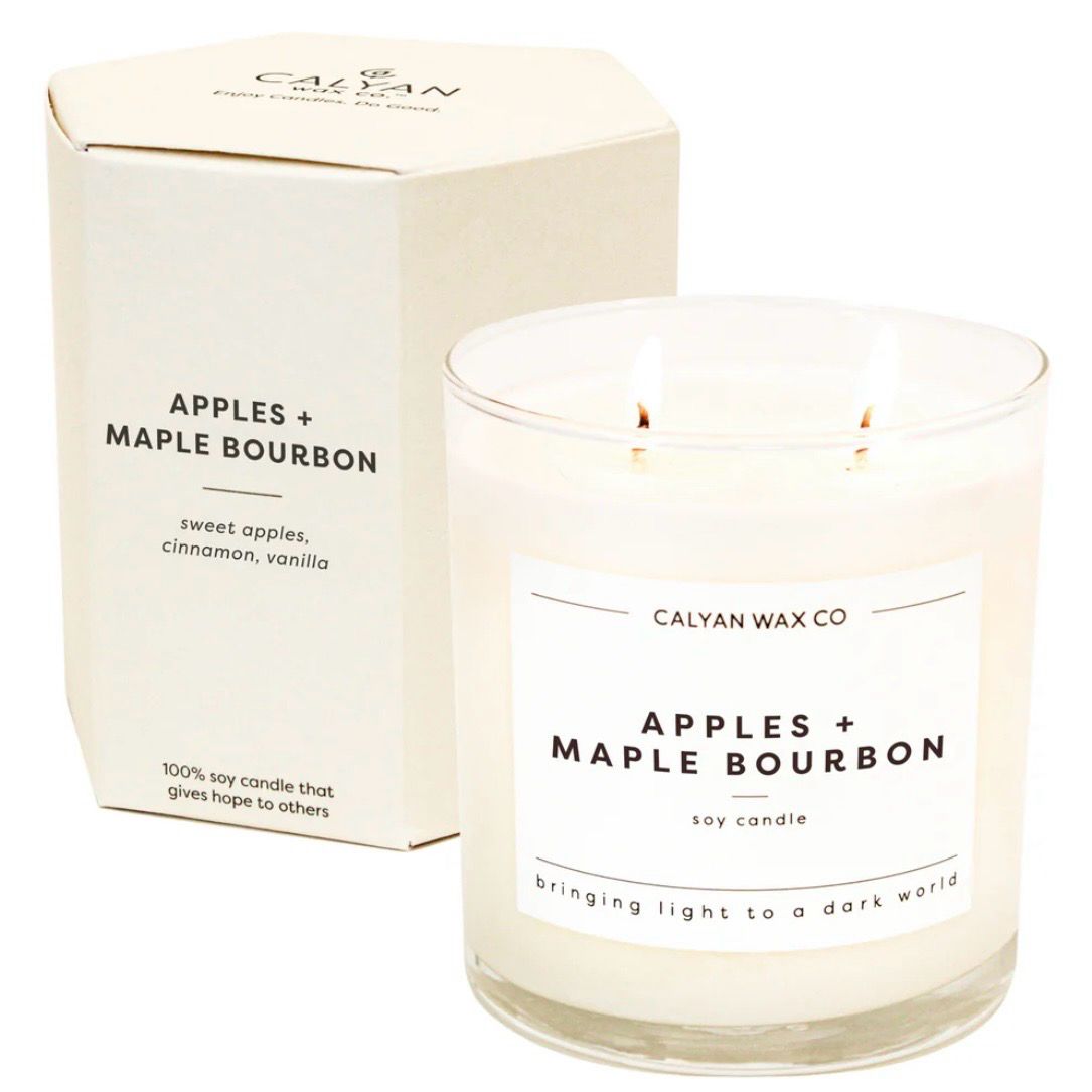 Caylan Apples + Bourbon 2 Wick