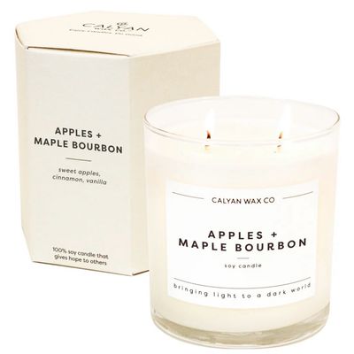Calyan Apples + Bourbon 2 Wick