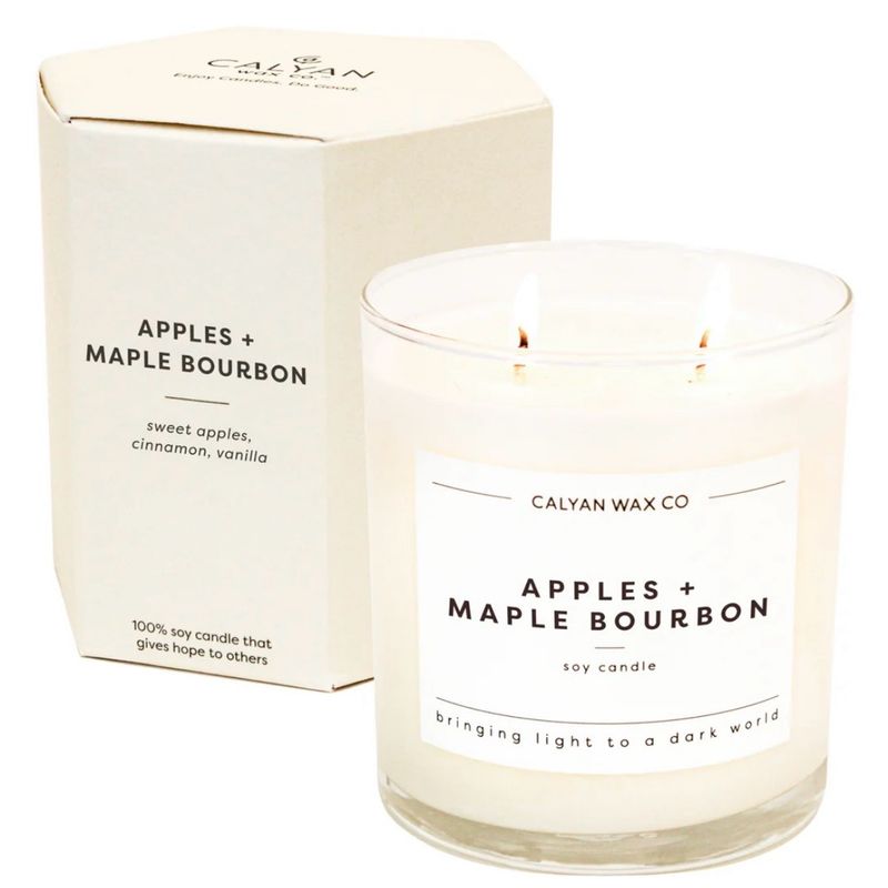 Caylan Apples + Bourbon 2 Wick