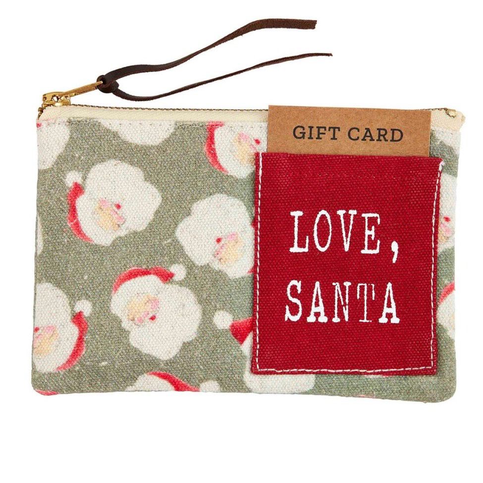 MP Santa Print Pouch