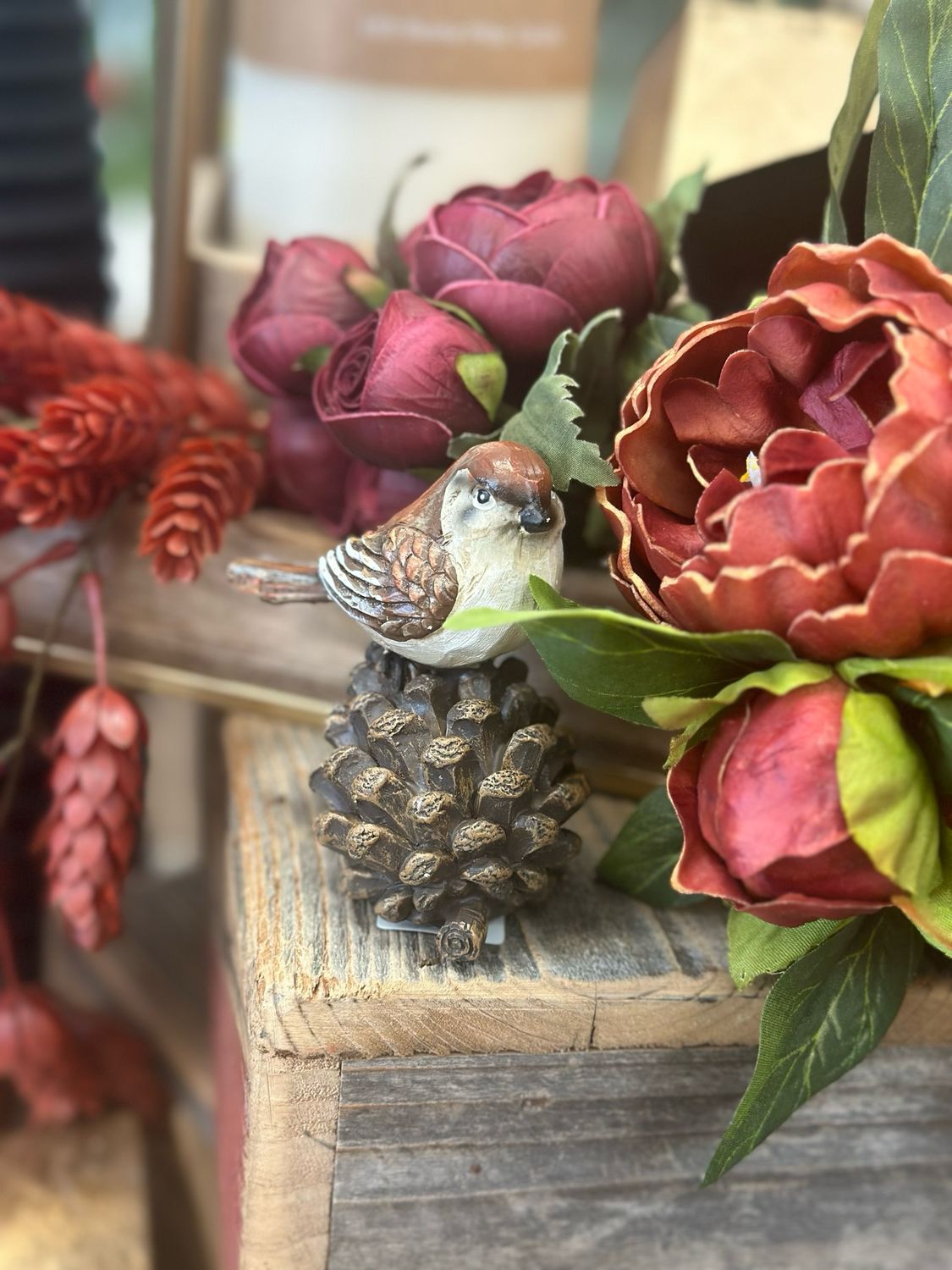 HH Pinecone Bird 4&quot;