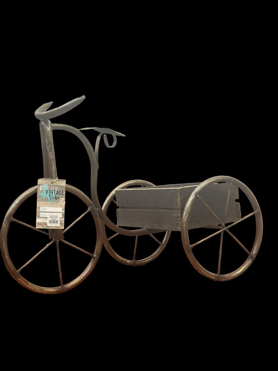 Cima tricycle 20x15x12 Bl