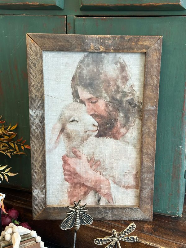 SCM 12x18 Jesus Lamb