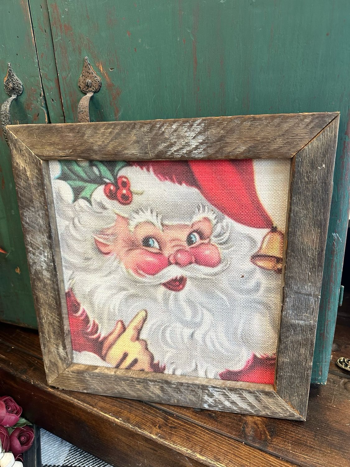 SCM 12x12 Vintage Santa