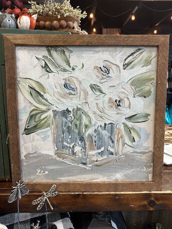 SCM 24x24 Navy Square Vase