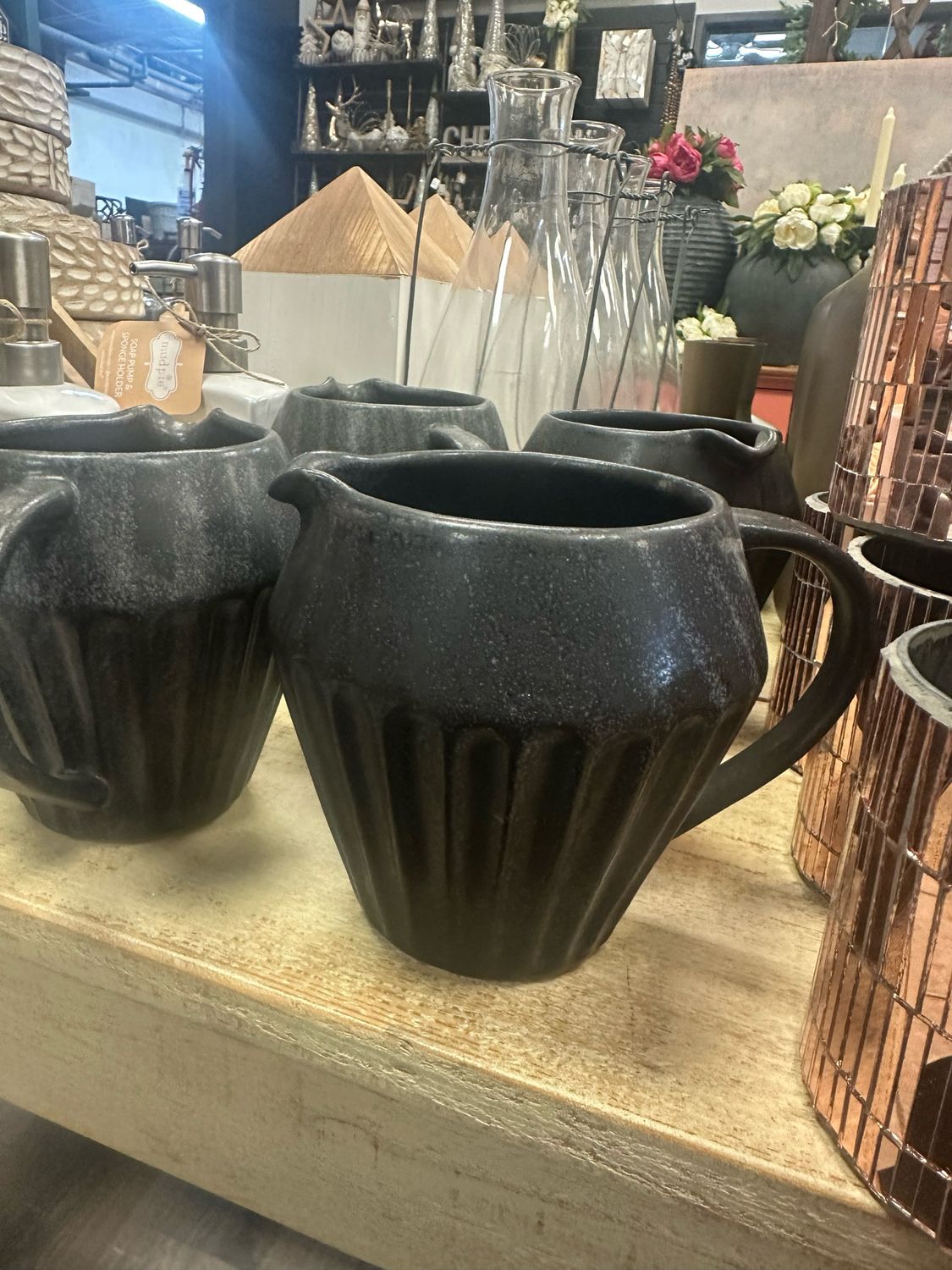 Cco Black Pitcher 4.5&quot; H