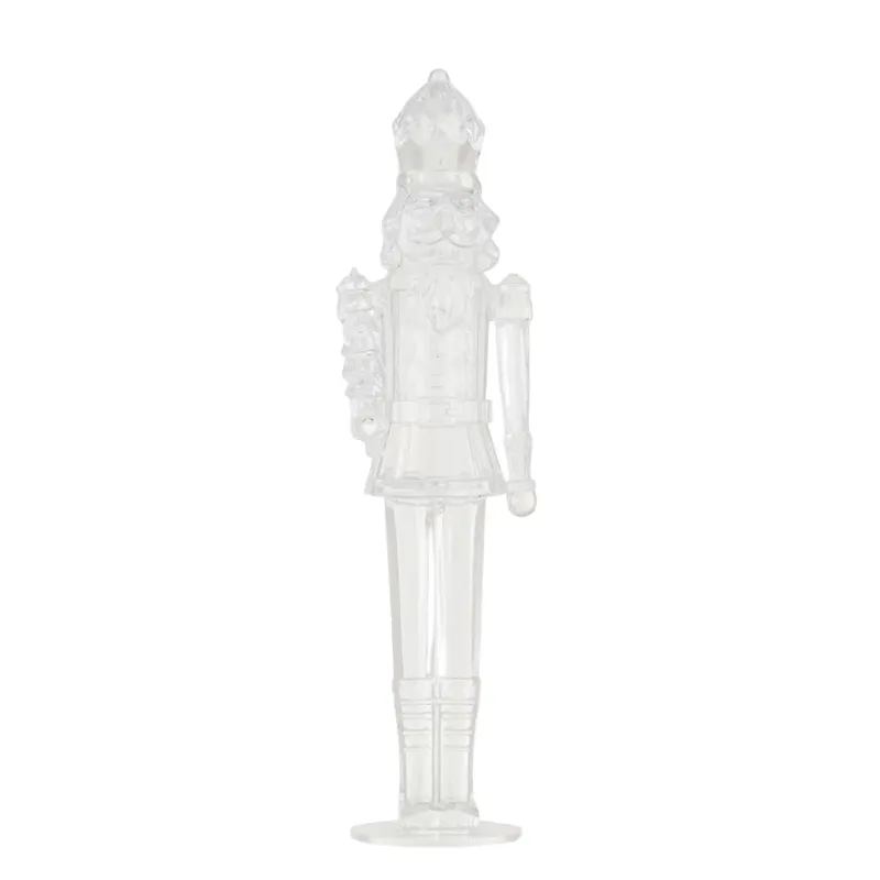 Cco Acrylic Nutcracker 3x3x12.25