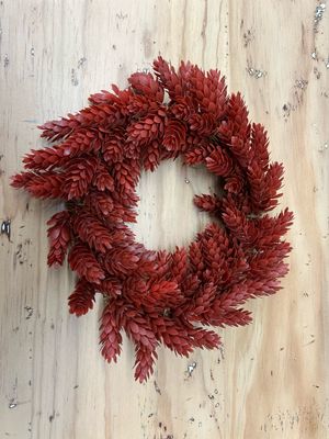 Red colored