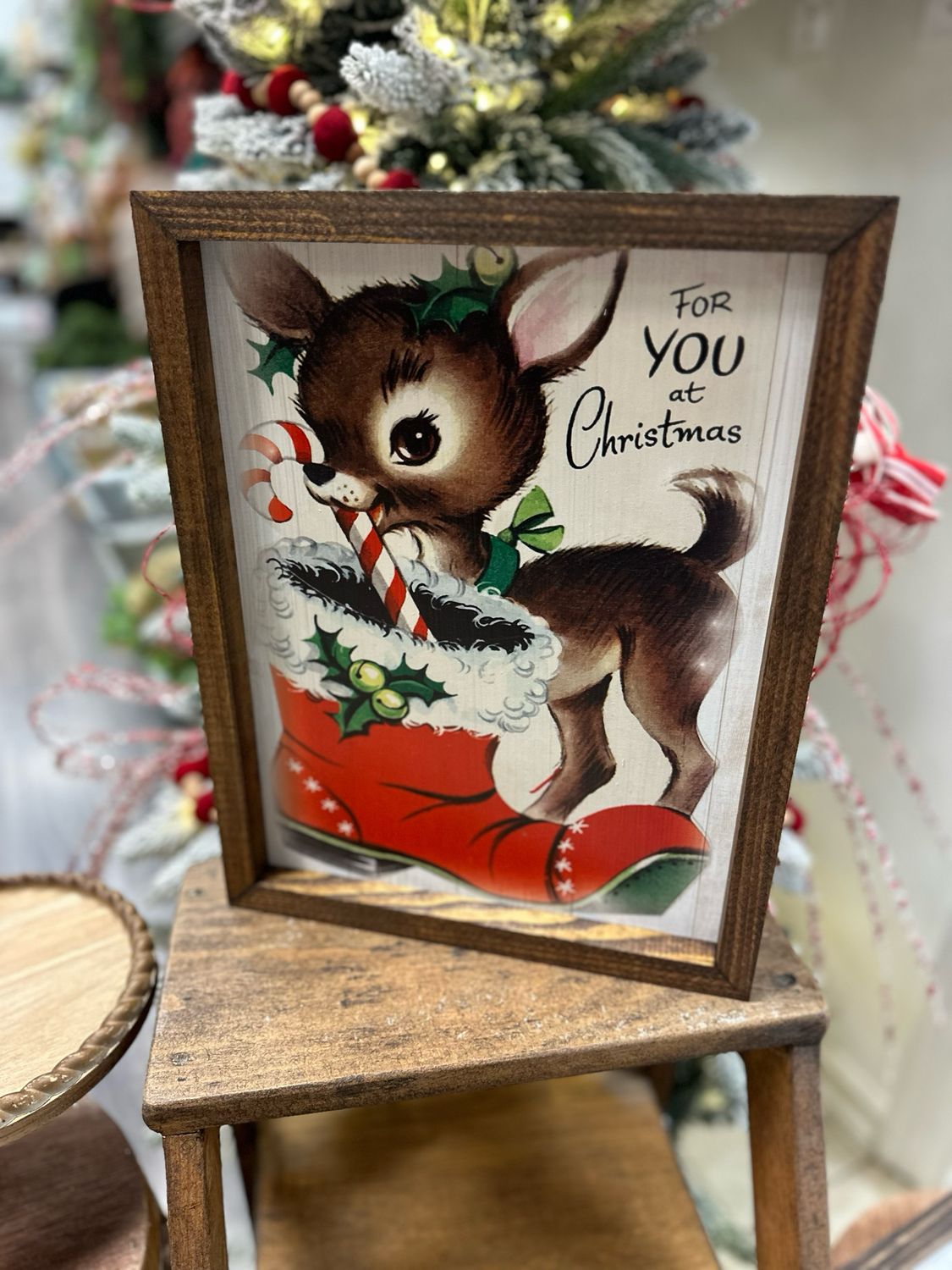 Jarmz 12x15 Retro Reindeer