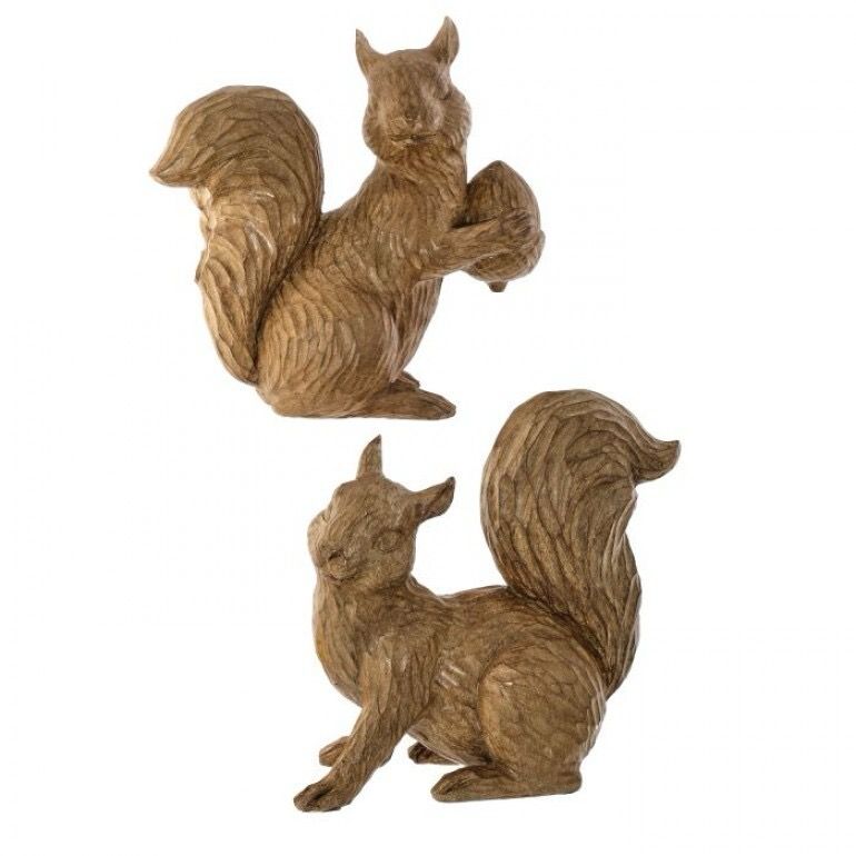 Reg 7.5&quot; Squirrel W Acorn