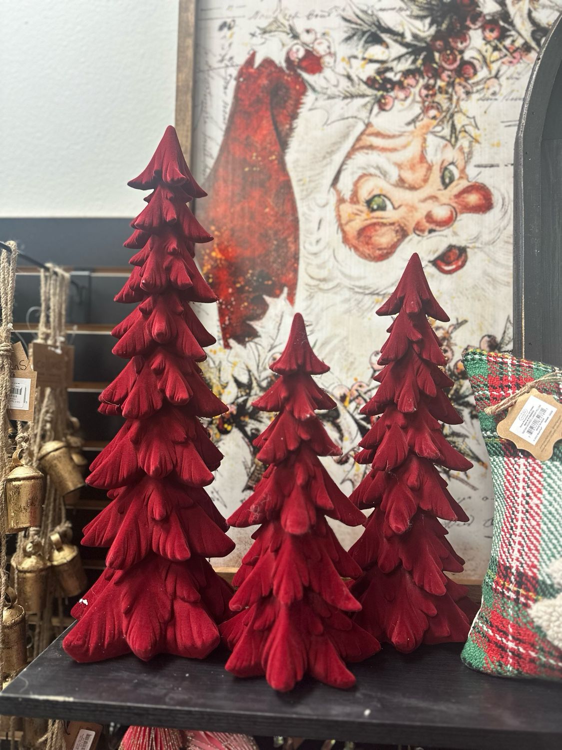 HH Md Fuzzy Red Tree 14.5&quot;