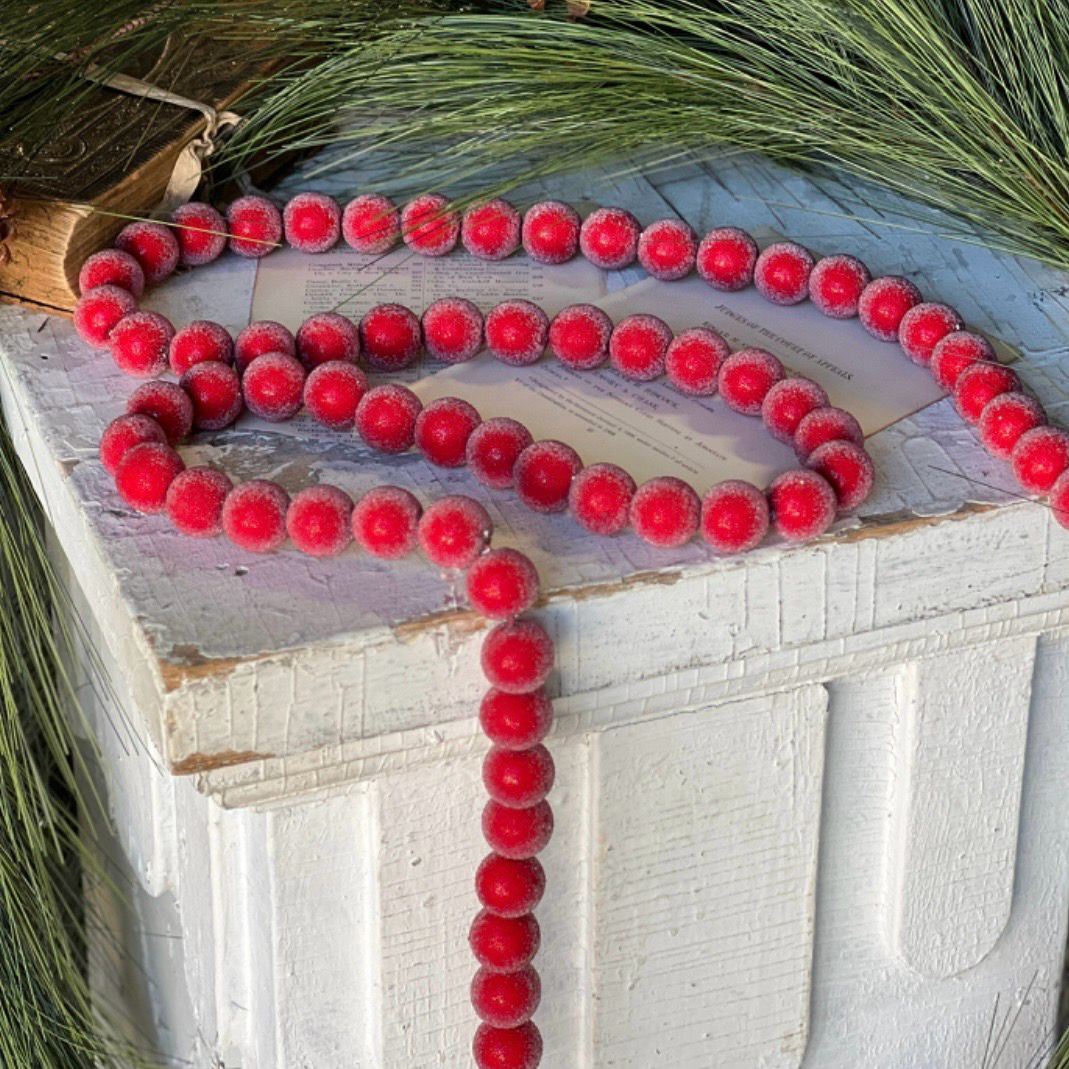 Lan 6&#39; Fantasia Garland Red