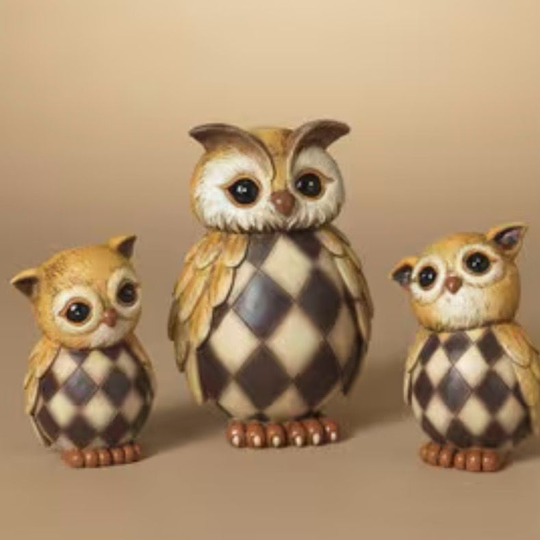 Ger Lg Harvest Owl 7.75&quot;