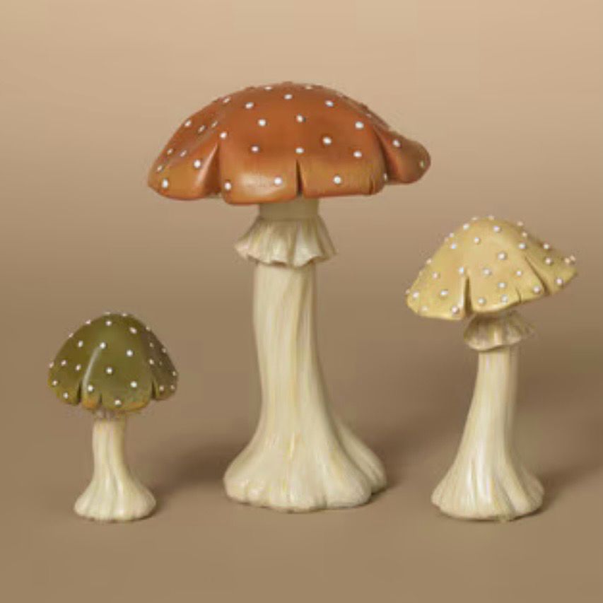Ger Sm Harvest Mushroom Olive 3&quot;