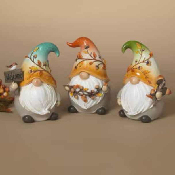 Ger Long Acorn Branch Gnome 5.5&quot;