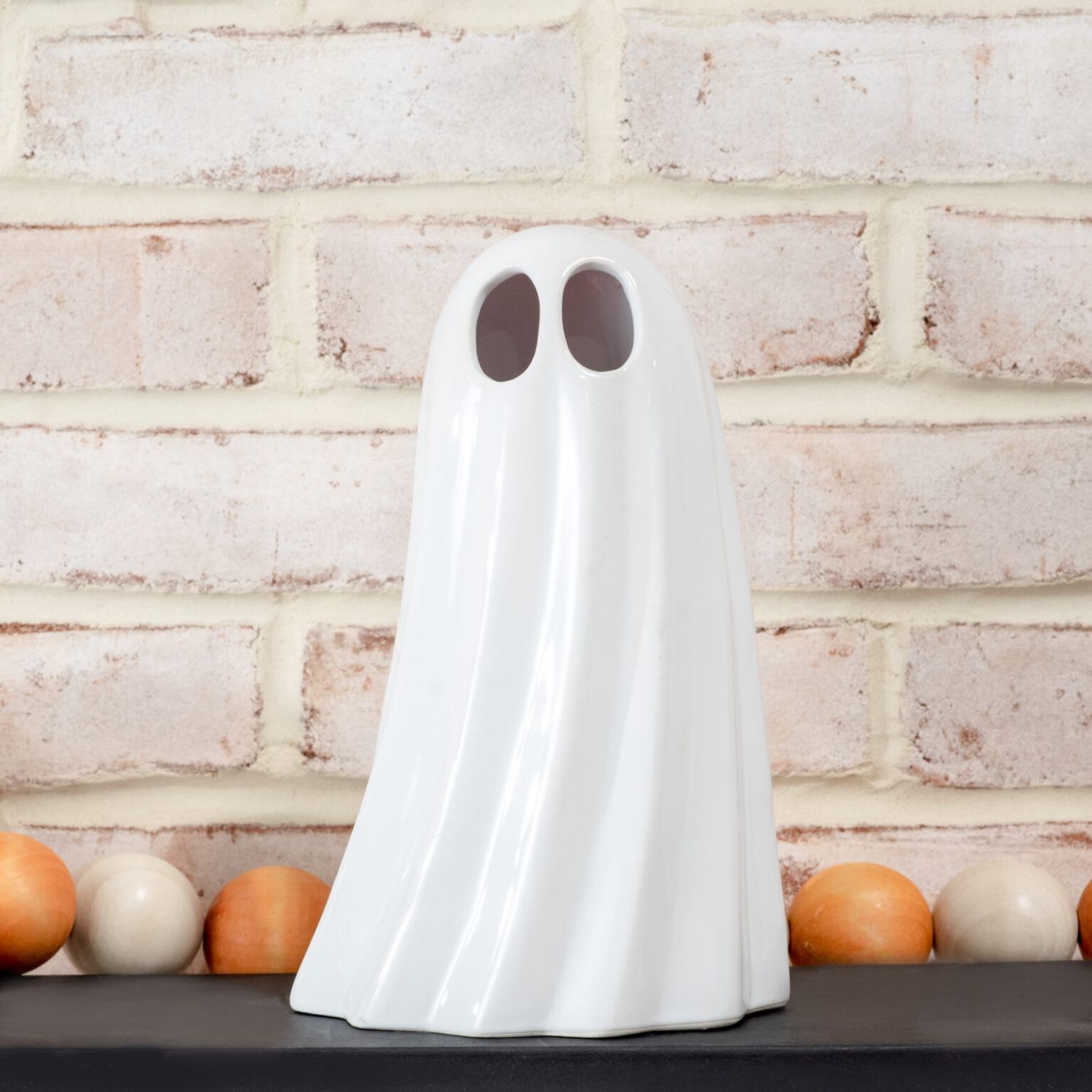 Pdg 7.5&quot; Ceramic Ghost w/light