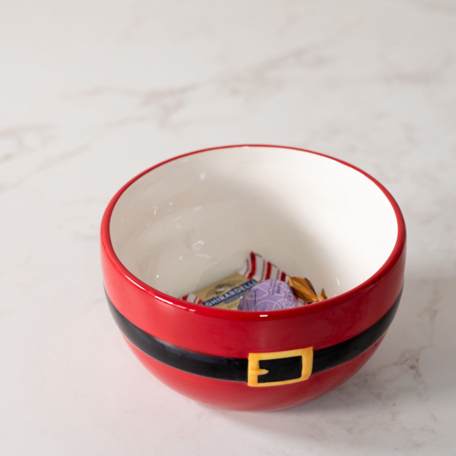 Pdg Santa Belt Bowl 6&quot;