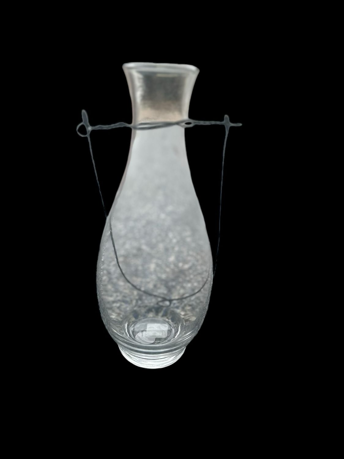 WG Rd Hanging Glass Vase DH