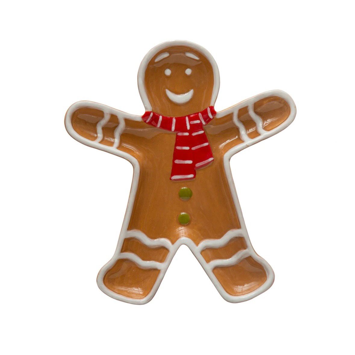 CCO Gingerbread Platter 7x6.25