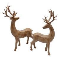 WTC Tan Reindeer Up 9x13