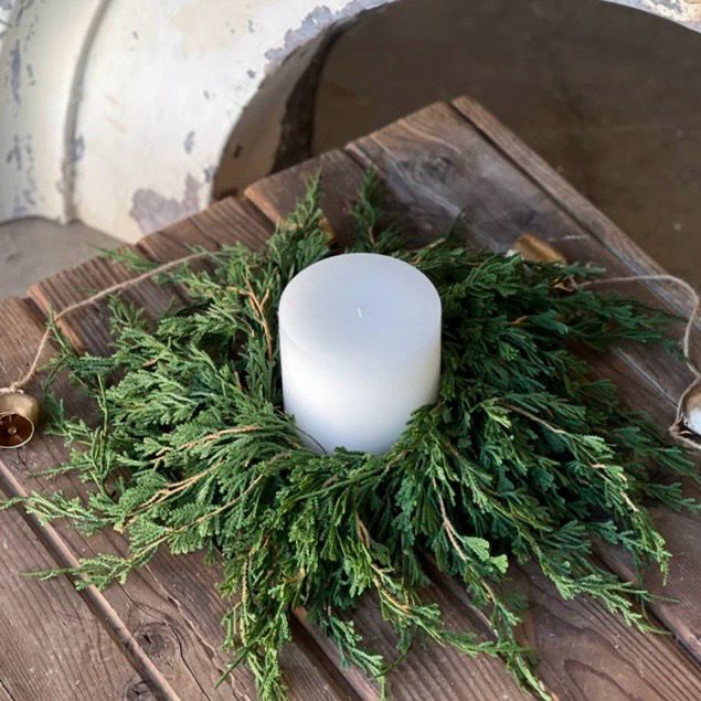 Lan 4&quot; Emerald Falls Candle Ring