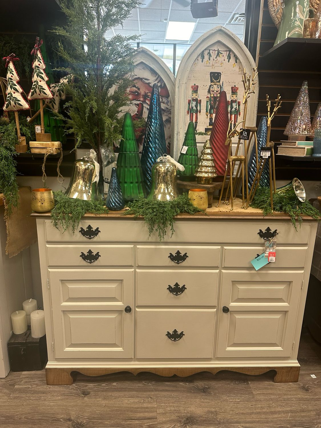 VV Glacier 2tone Buffet 52x19.5x36 Sale